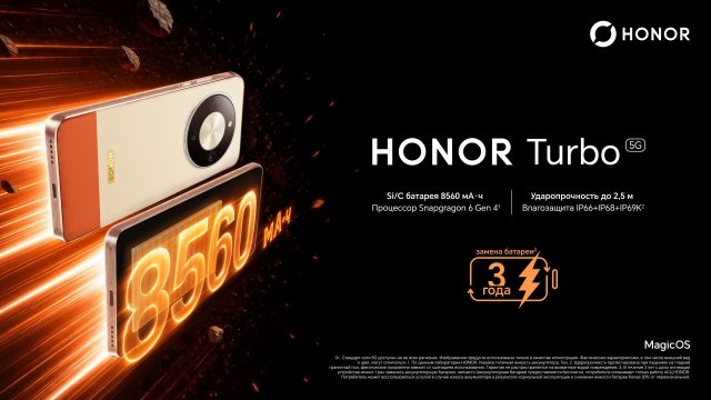 Продажи ударопрочного HONOR Turbo в России | DGL.RU