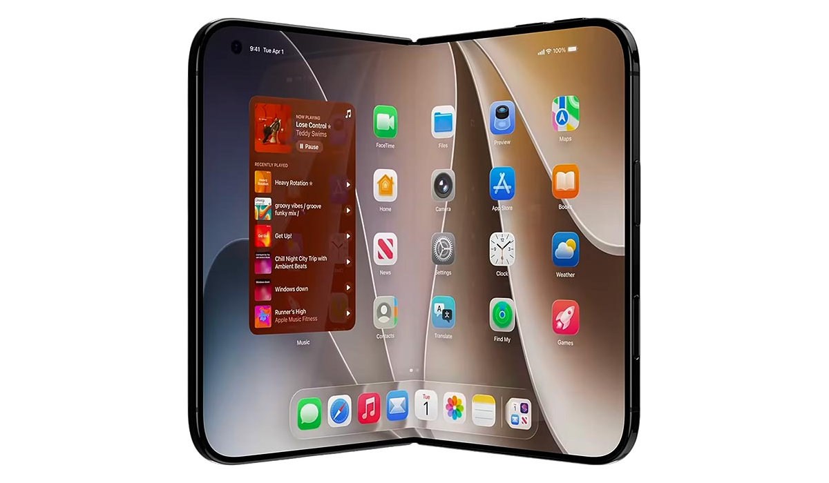 Apple планирует увеличить экраны в третьем поколении складного iPhone картинка Складной Apple iPhone Ultra увеличит экраны | DGL.RU