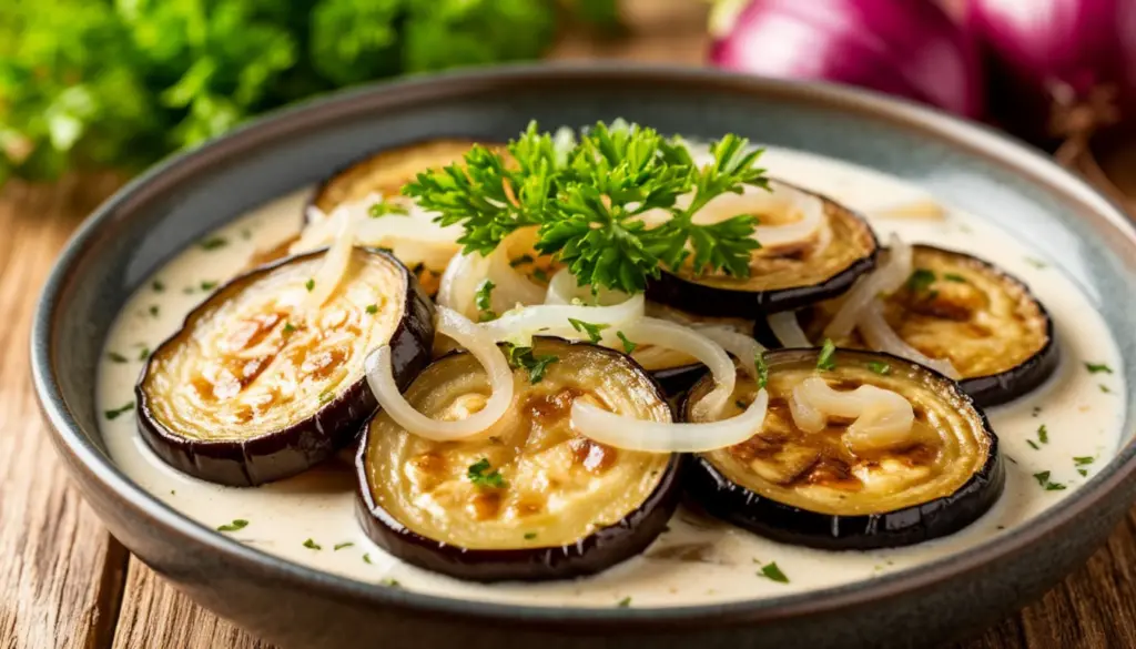 Баклажаны с яйцом и луком пропадают со стола за минуты: вкус как у жареных грибов
