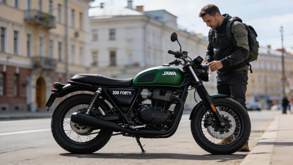JAWA 300 FORTY TWO: инжектор, шесть передач и дисковые тормоза по цене до 400 тысяч