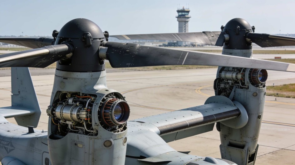 V-22 Osprey: почему межкрыльевая трансмиссия стала угрозой для безопасности