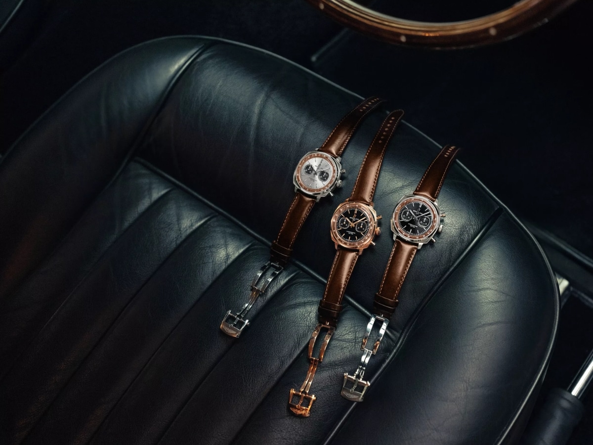 Breitling представила лимитированную коллекцию хронографов Top Time B01 в стиле Aston Martin DB5 картинка Часы Breitling Top Time B01 вышли в серии DB5 | DGL.RU