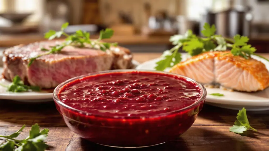 Малиновый кетчуп по-домашнему к мясу и рыбе: никакой химии — только ягоды, сахар и пряности