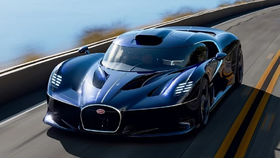 Bugatti Destrier: гиперкар в единственном экземпляре с дизайном в стиле рыцарских доспехов