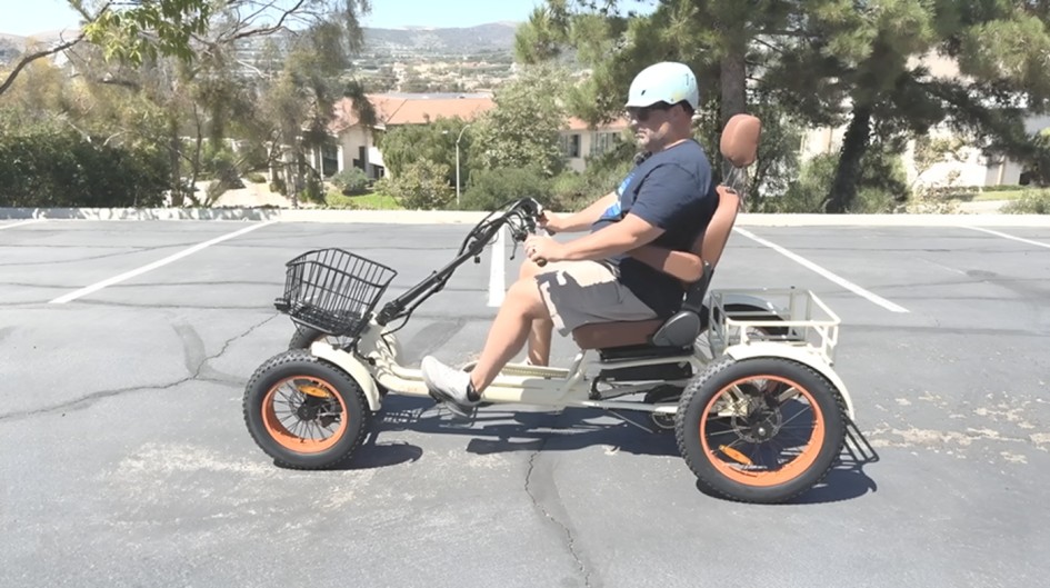 ANYterrain 4-Wheel: электровелосипед с четырьмя колесами и скоростью до 42 км/ч