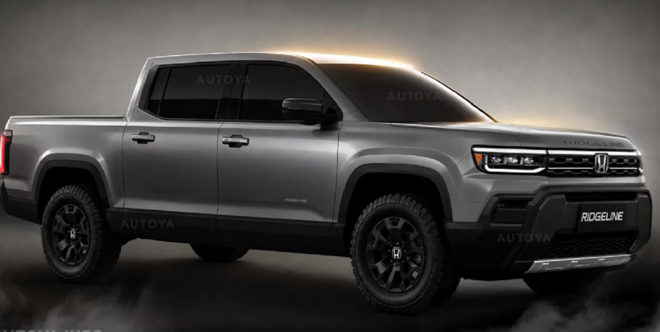 Honda Ridgeline 2030: первые изображения и детали нового поколения пикапа