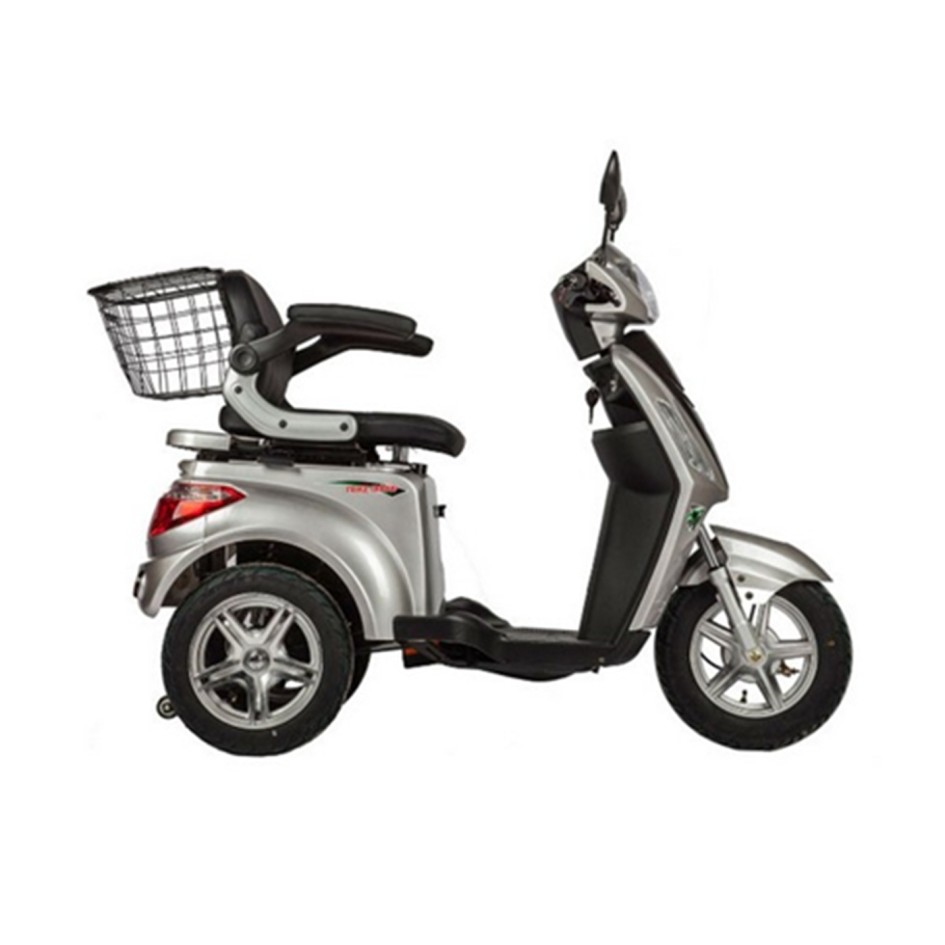 Volteco Trike: трехколесный электроскутер для безопасного передвижения без прав
