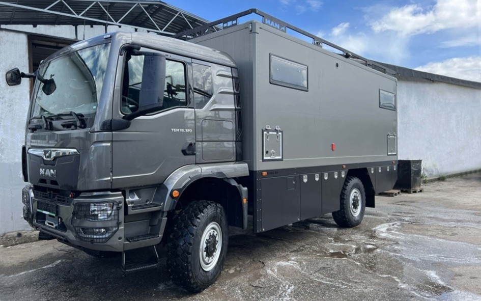 MAN TGM 4x4: новый автодом для автономных путешествий по России и за ее пределами