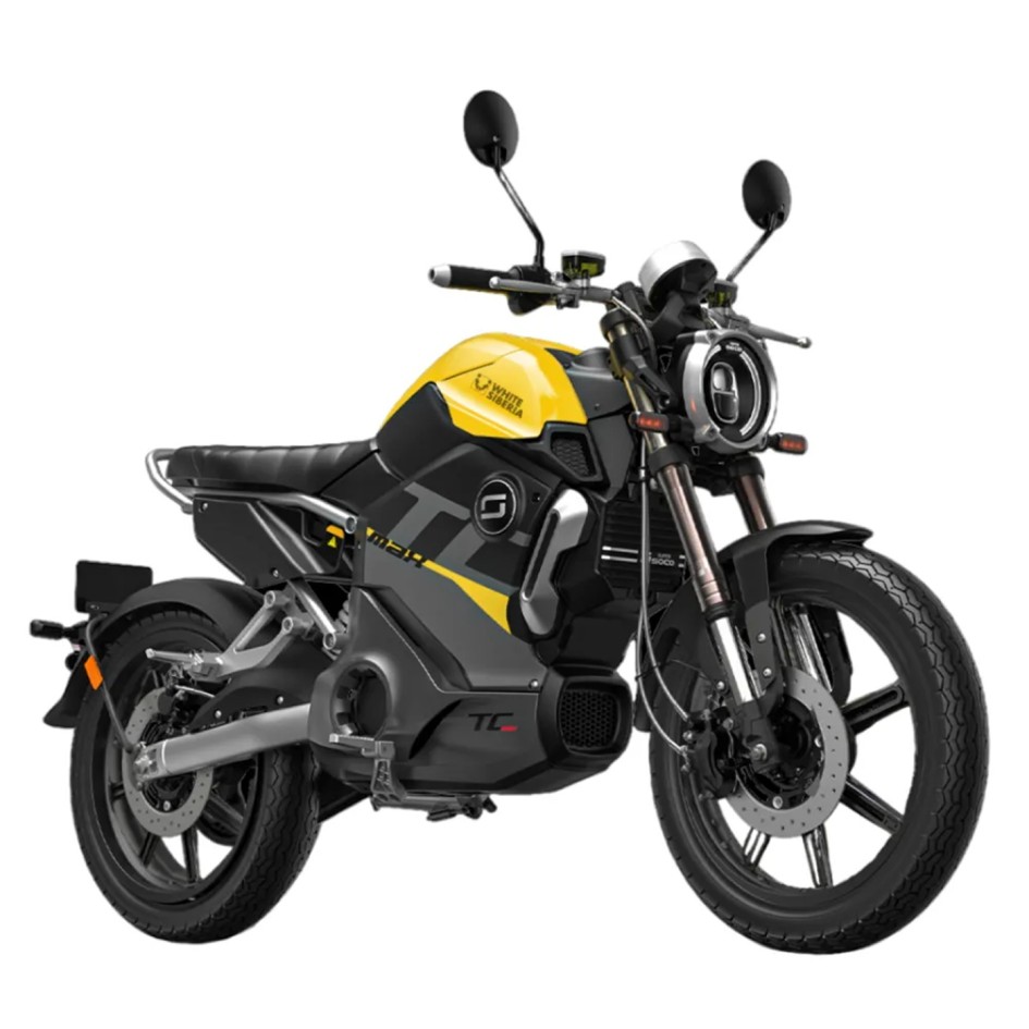 WHITE SIBERIA SUPER SOCO TC MAX: электромотоцикл с запасом хода до 110 км и скоростью 95 км/ч