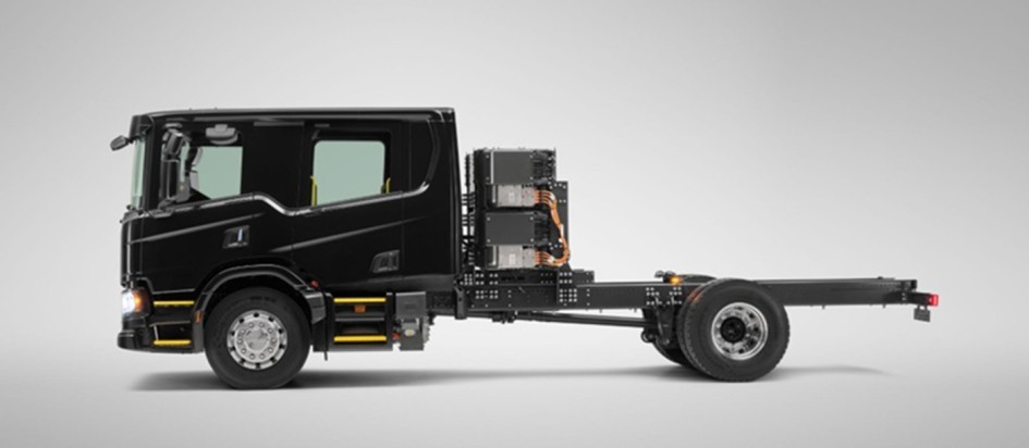 Электрогрузовик Scania CP31L с двухрядной кабиной: новая платформа для спецслужб