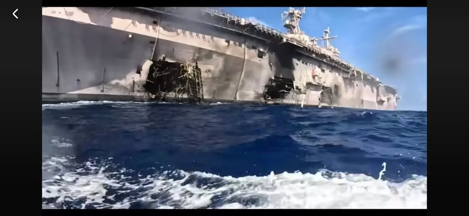 Благодаря опубликованным кадрам с июльских международных учений RIMPAC 2026 можно поближе ознакомиться с характером повреждений больших боевых кораблей после применения различных видов вооружения