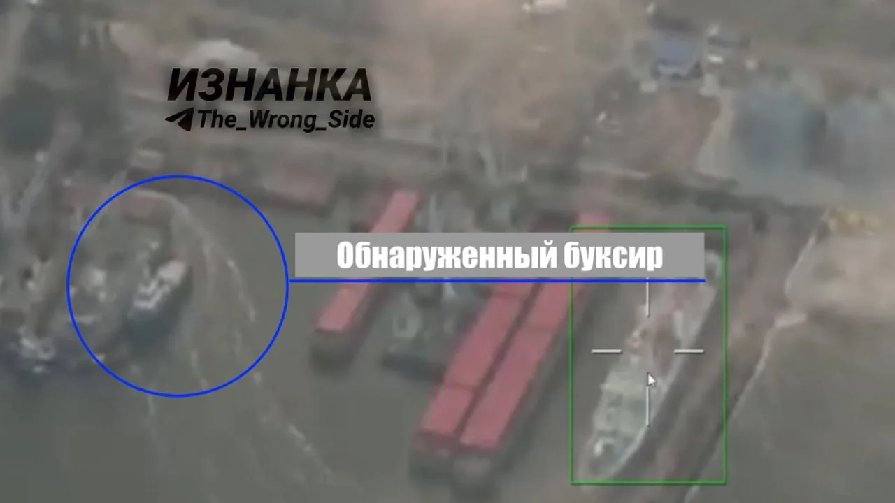 Удары "Герань-4 сикер" по буксирам на территории Черноморского судостроительного завода в Николаевской области
