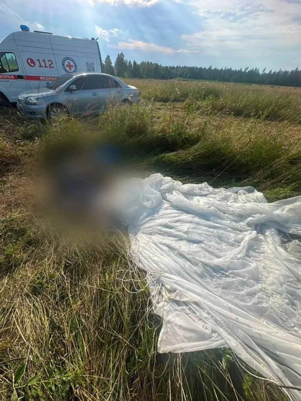 Десантник разбился на День ВДВ во время прыжка с парашютом в Подмосковье