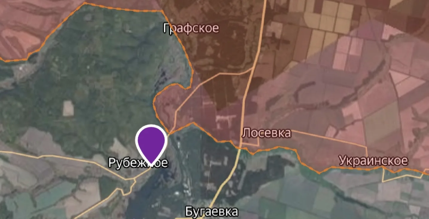 Танк Т-64БВ ВСУ попал в засаду FPV-дронов в н. п. Рубежное Харьковской области
