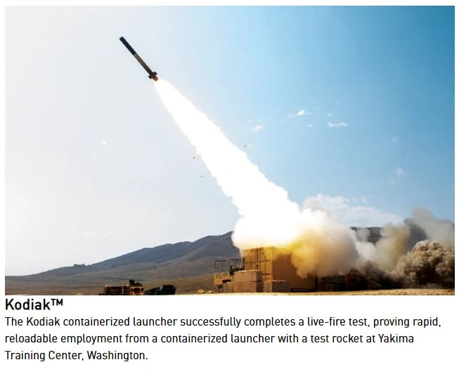 Lockheed Martin впервые запустил ракеты для HIMARS из контейнерной пусковой