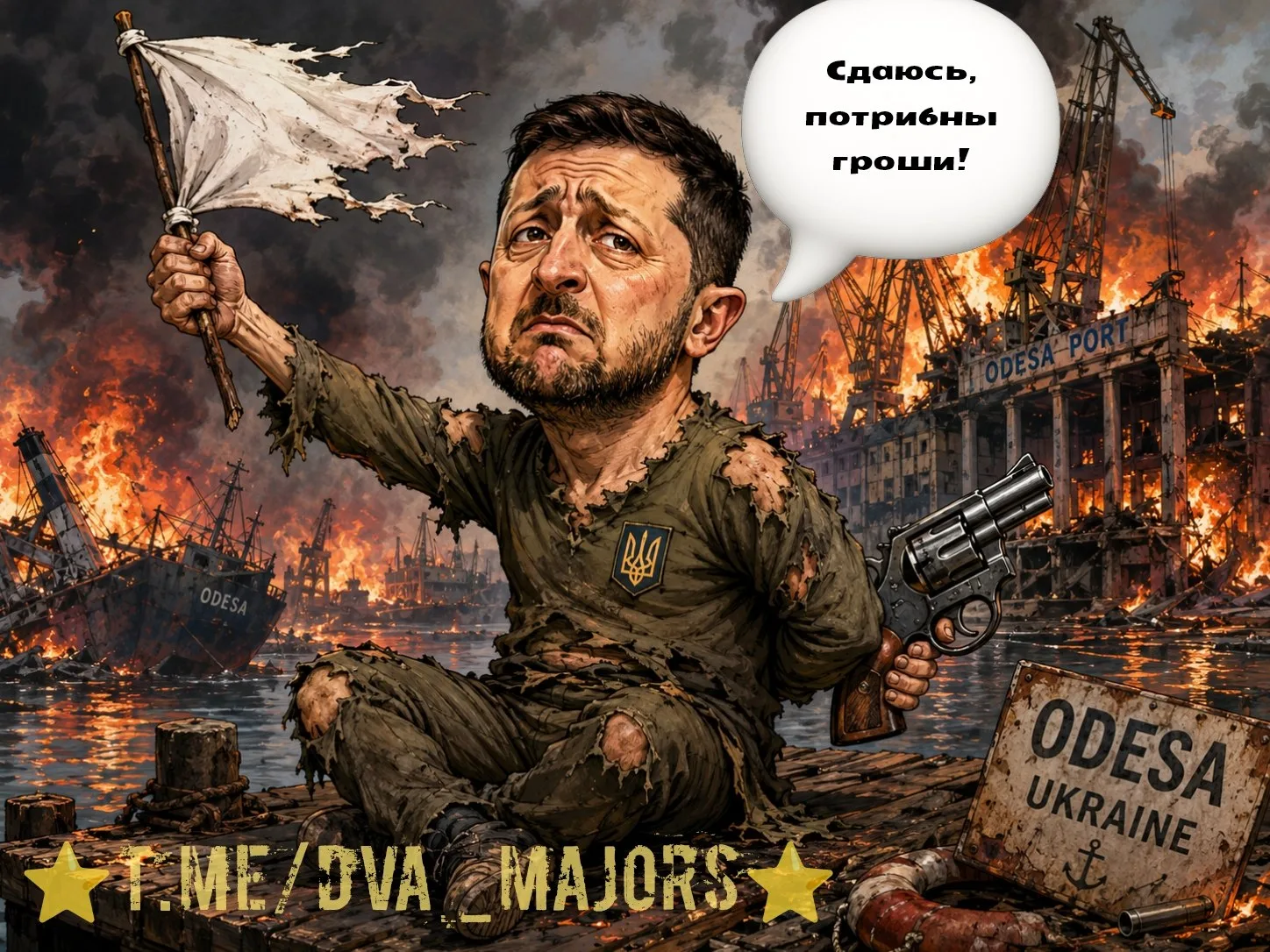 Украина якобы передала через третью сторону предложение России о приостановке ударов в Чёрном море