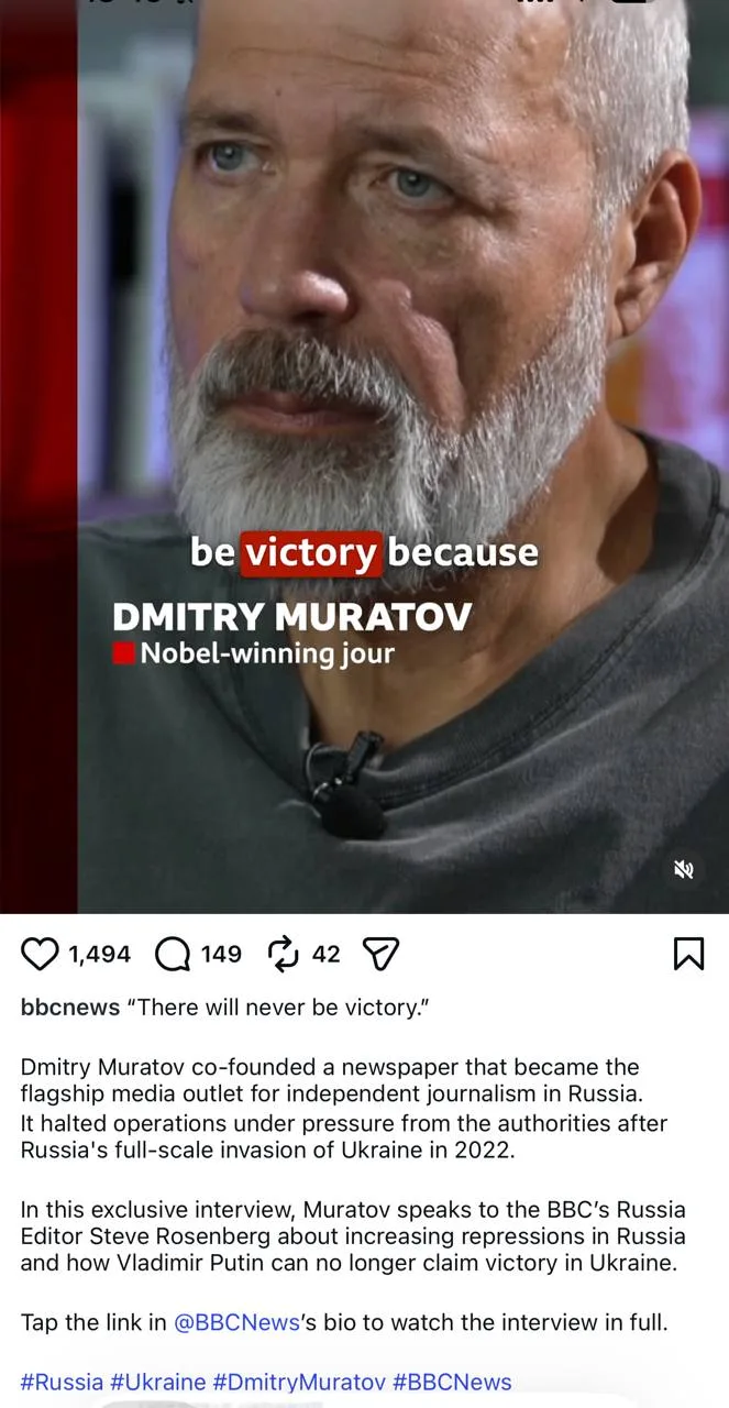 Путин не может победить, поэтому применит ядерное оружие — иноагент Муратов