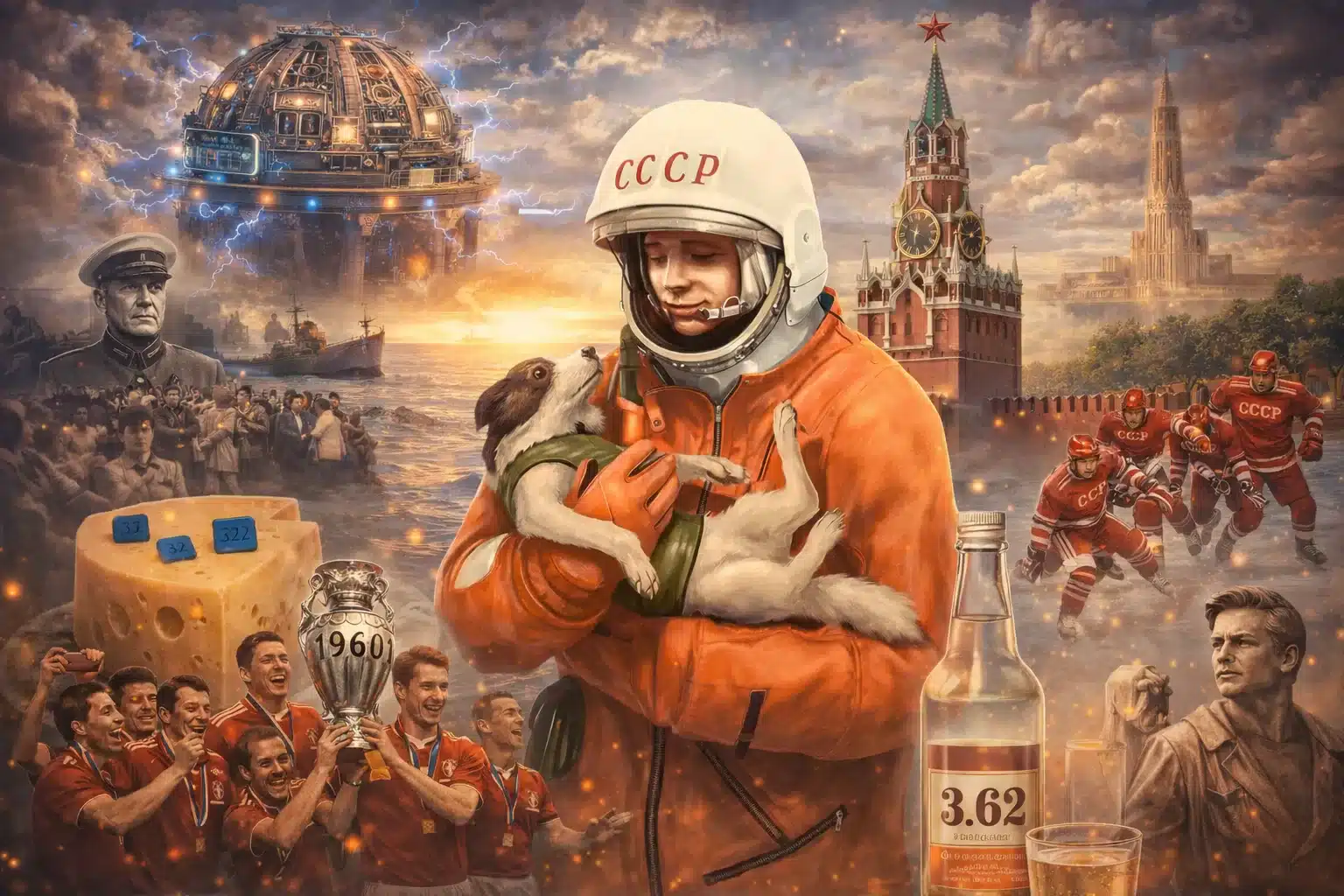 Хорошо ли вы помните советское прошлое? Кино, спорт и быт СССР — тест