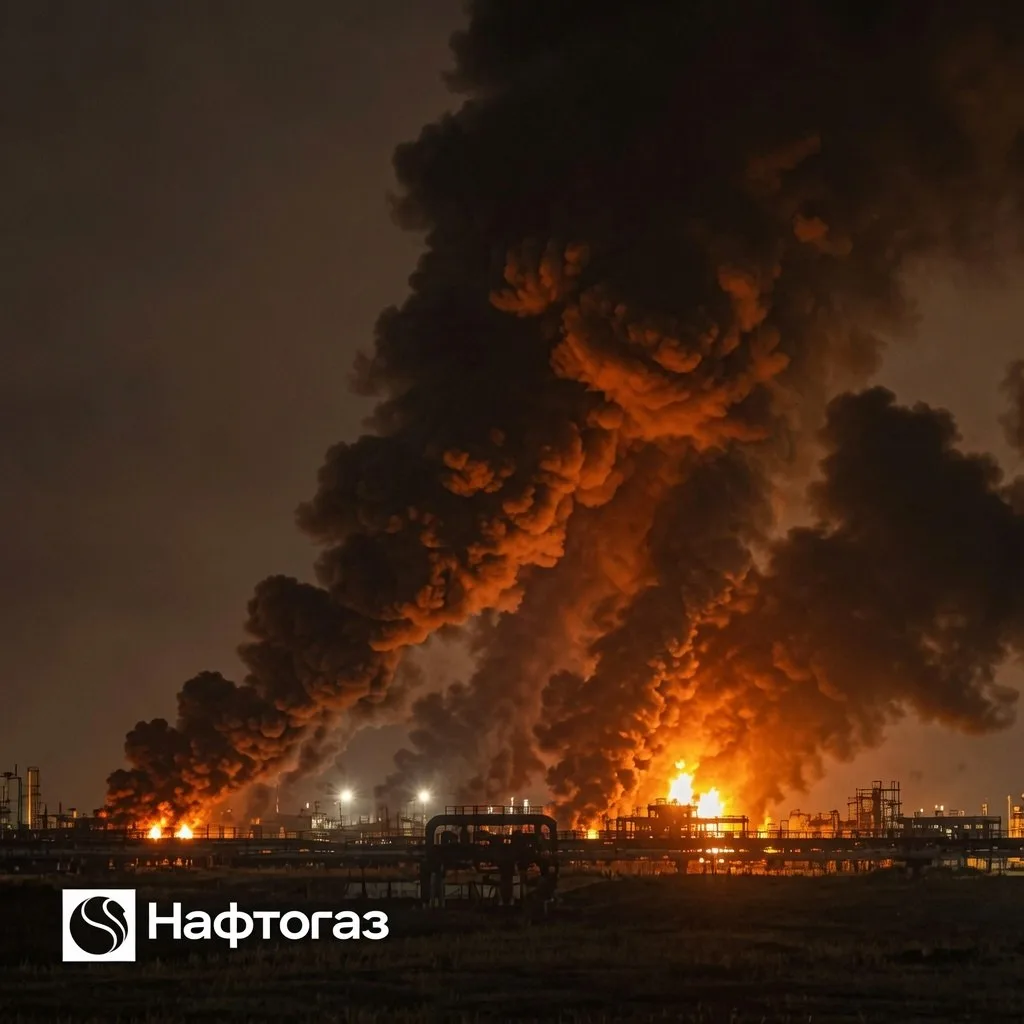 Российские войска нанесли одну из самых массированных атак на объекты «Укрнафты» (входит в группу «Нафтогаз»)