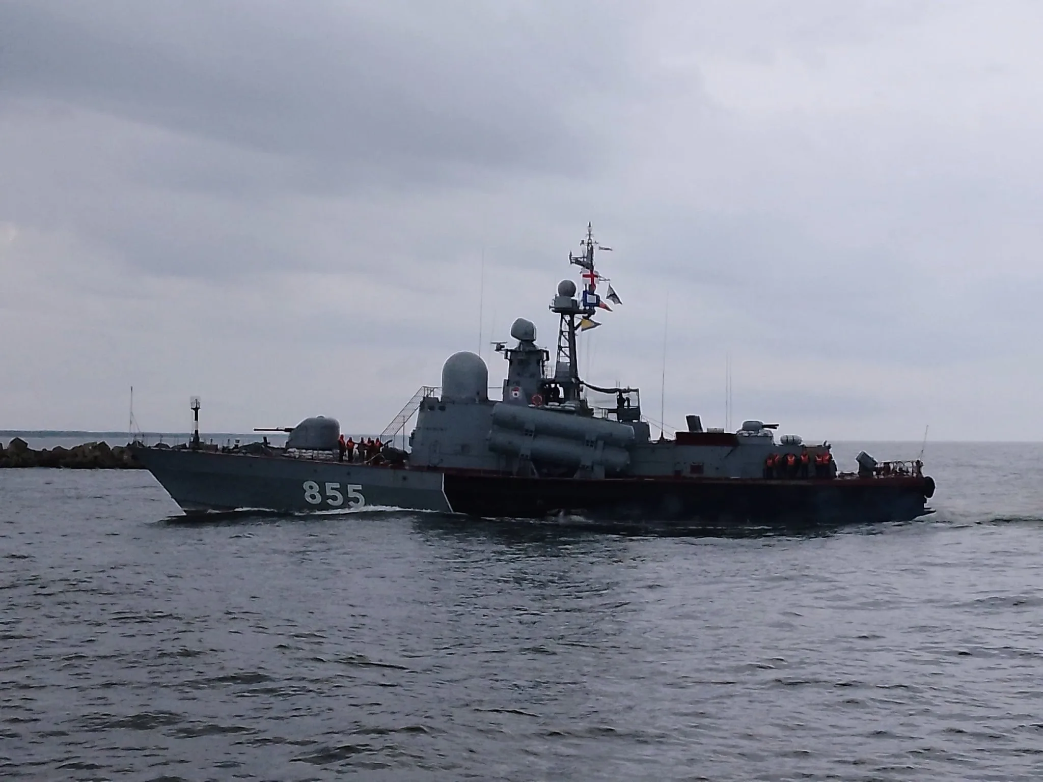 Каналы противника отмечают тенденцию изменения внешнего вида боевых кораблей ВМФ РФ в Калининградской области
