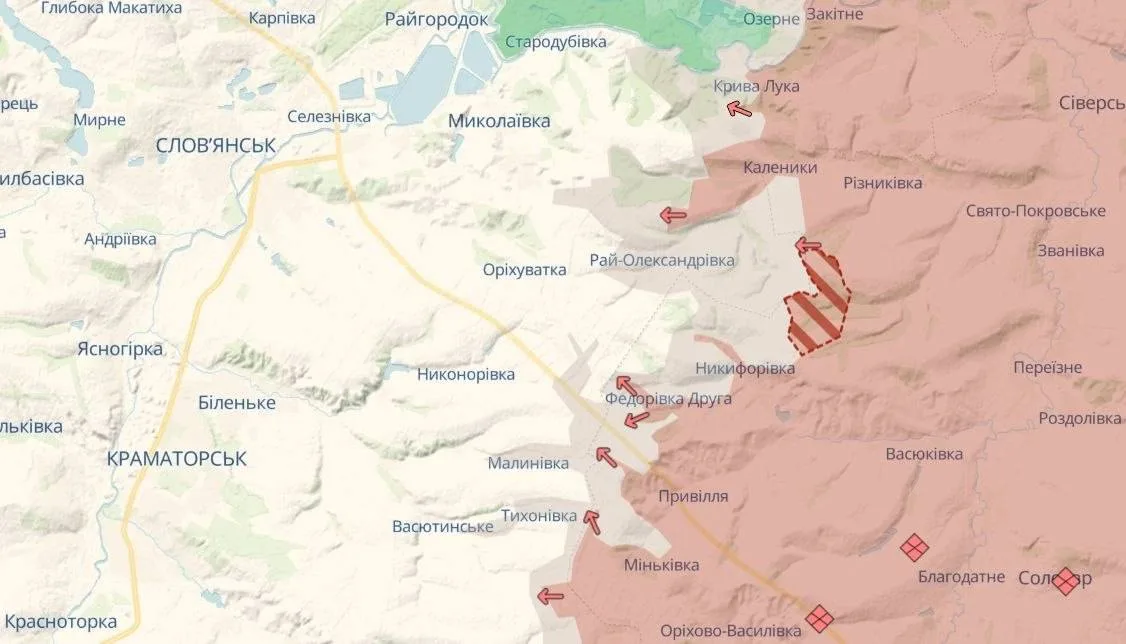 ВС РФ снова продвинулись в Запорожской области западнее Гуляйполя, — украинские ресурсы