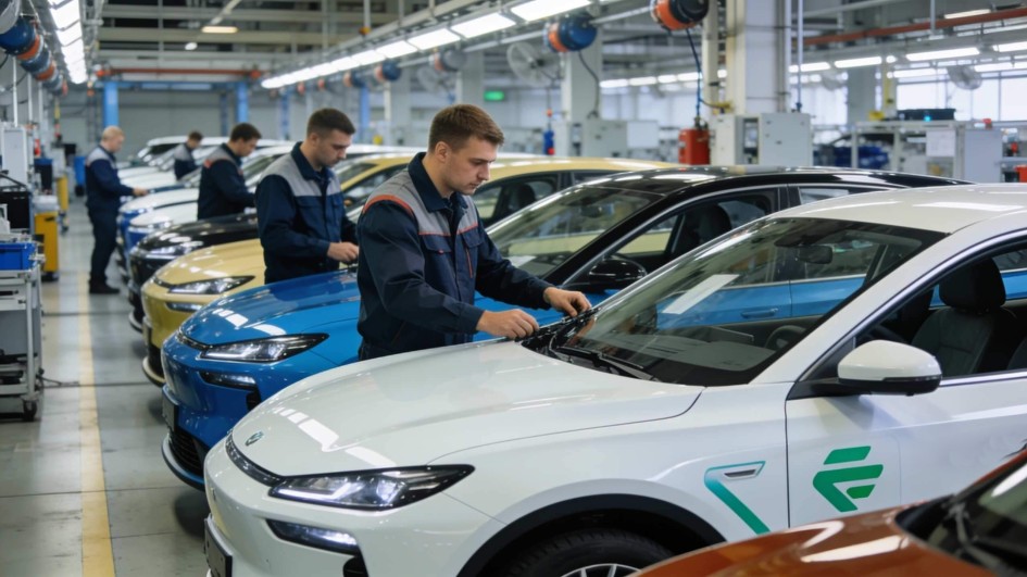 К 2035 году четверть российских авто станут гибридами и электромобилями