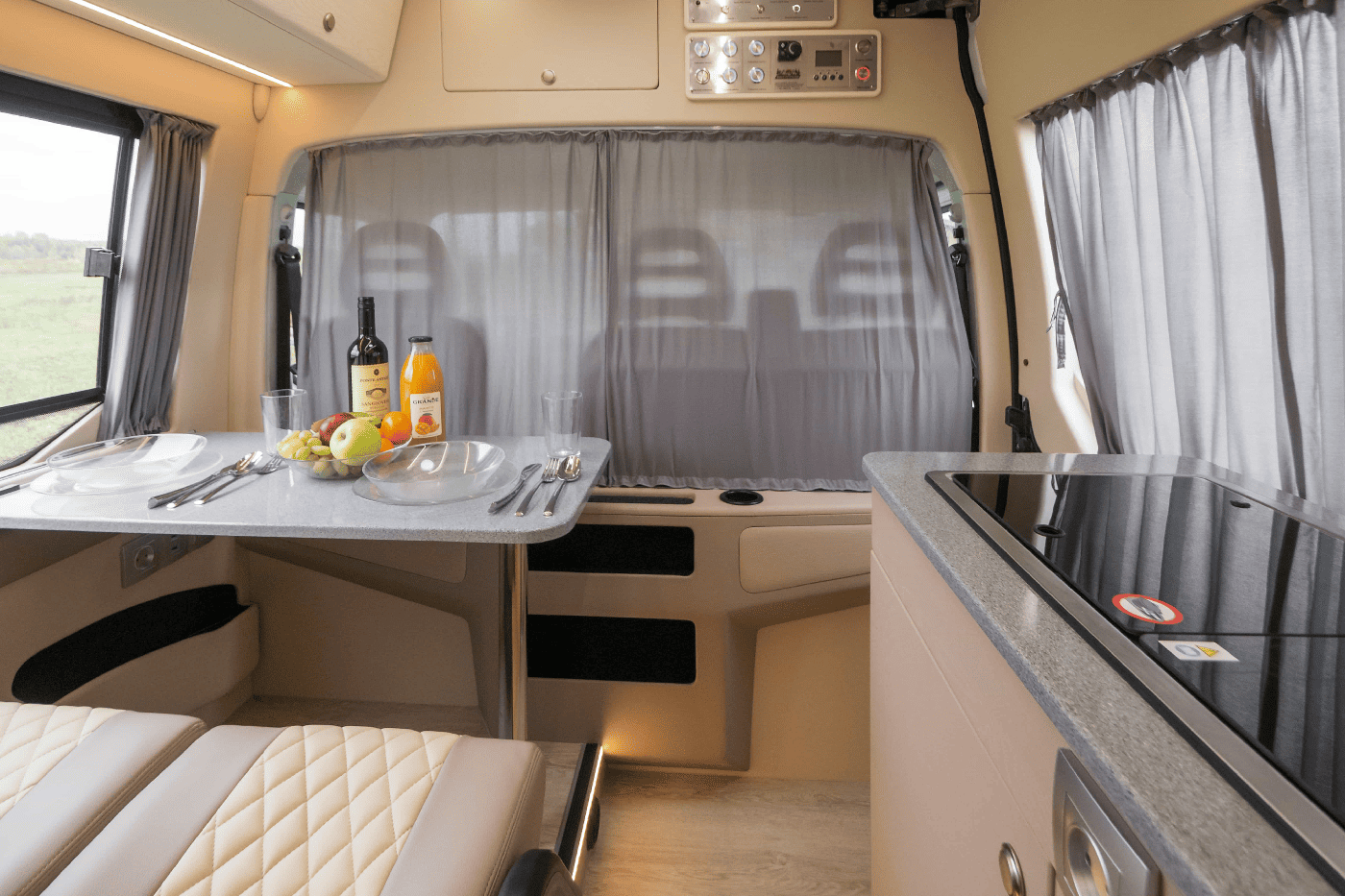 IVECO DAILY с модулем YOUTONG RV: дизельный автодом 3.0 и АКПП для путешествий